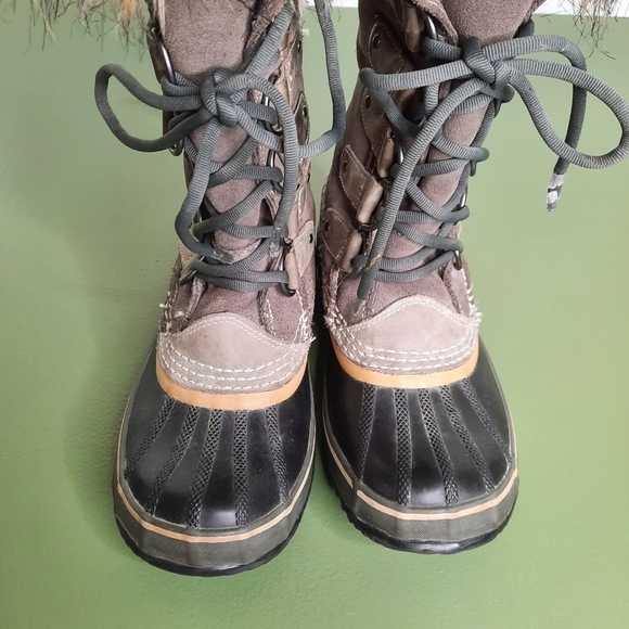 Sorel Joan of Arctic Waterproof Suede Leather Winter Boots 7 - Picture 5 of 8